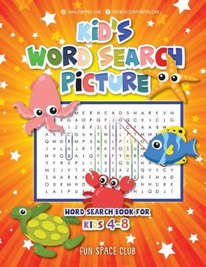 Kid's Word Search Picture: Word Search Book for Kids 4-8 image number 0