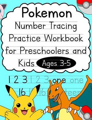 Pokemon Number Tracing Practice Workbook for Preschoolers and Kids Ages 3-5 image number 0