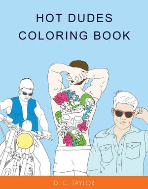 Hot Dudes Coloring Book image number 0