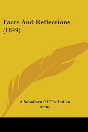Facts And Reflections (1849) image number 0