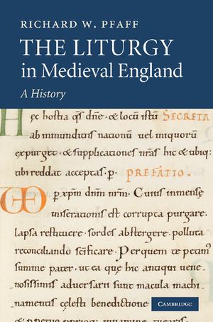 The Liturgy in Medieval England: A History image number 0