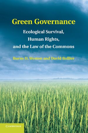 Green Governance: Ecological Survival, Human Rights, and the Law of the Commons image number 0