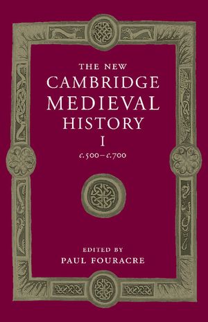 The New Cambridge Medieval History: Volume 1, C.500-C.700 image number 0