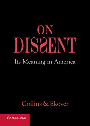On Dissent: Its Meaning in America image number 0