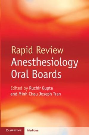 Rapid Review Anesthesiology Oral Boards image number 0
