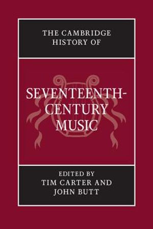 The Cambridge History of Seventeenth-Century Music image number 0