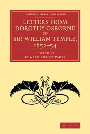 Letters from Dorothy Osborne to Sir William Temple, 1652-54 image number 0