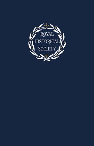 Transactions of the Royal Historical Society: Volume 27 image number 0
