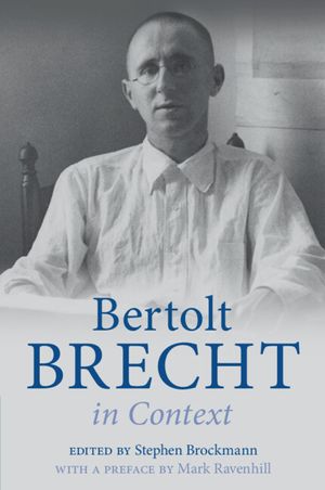 Bertolt Brecht in Context image number 0