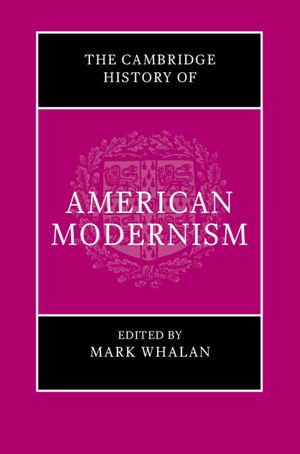 The Cambridge History of American Modernism image number 0