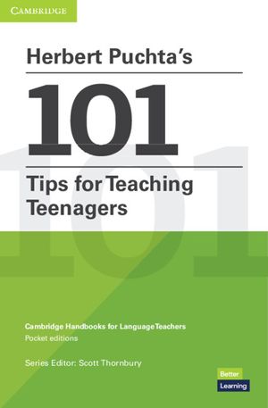 Herbert Puchta's 101 Tips for Teaching Teenagers Pocket Editions: Cambridge Handbooks for Language Teachers Pocket Editions image number 0
