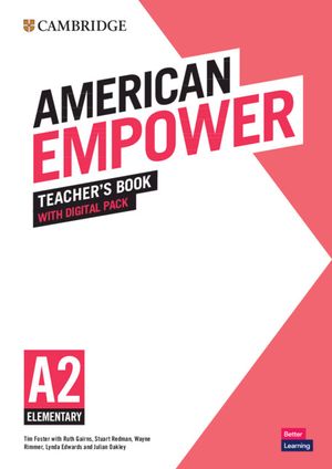 Cambridge English American Empower Elementary/A2 Teacher's Book with Digital Pack [With eBook] image number 0