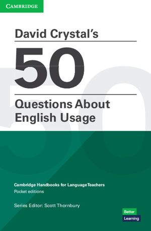 David Crystal's 50 Questions about English Usage Pocket Editions image number 0