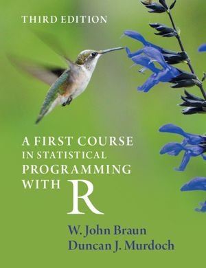 A First Course in Statistical Programming with R image number 0