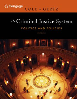 The Criminal Justice System: Politics and Policies image number 0