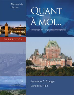 Manuel de Preparation for Bragger/Rice's Quant a Moi, 5th image number 0
