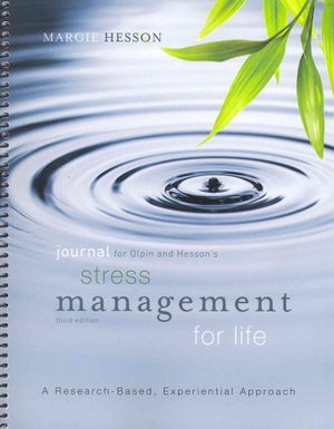 Journal for Olpin/Hesson's Stress Management for Life, 3rd image number 0