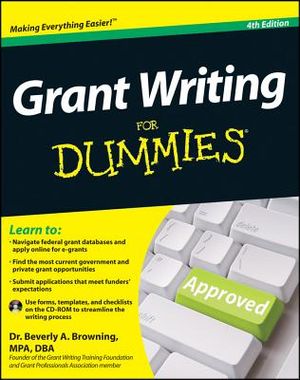 Grant Writing for Dummies [With CDROM] image number 0