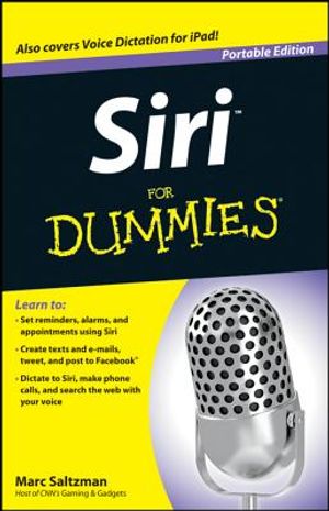 Siri for Dummies, Portable Edition image number 0