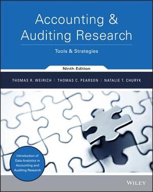 Accounting & Auditing Research: Tools & Strategies image number 0