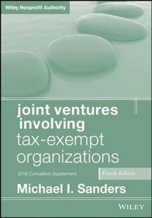 Joint Ventures Involving Tax-Exempt Organizations, 2018 Cumulative Supplement image number 0