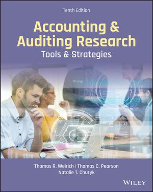 Accounting and Auditing Research: Tools and Strategies image number 0