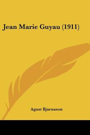 Jean Marie Guyau (1911) image number 0