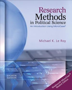 Research Methods in Political Science: An Introduction Using MicroCase image number 0
