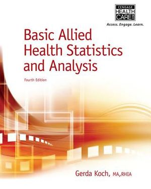 Basic Allied Health Statistics and Analysis, Spiral Bound Version image number 0