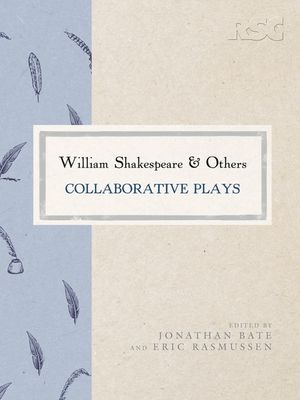 William Shakespeare and Others: Collaborative Plays image number 0