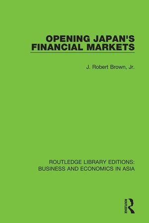 Opening Japan's Financial Markets image number 0