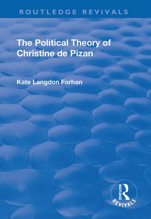 The Political Theory of Christine de Pizan image number 0