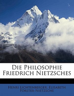 Die Philosophie Friedrich Nietzsches image number 0