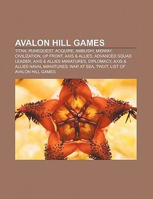 Avalon Hill Games: Titan, Runequest, Acquire, Ambush!, Midway, Civilization, Up Front, Axis & Allies, Advanced Squad Leader image number 0