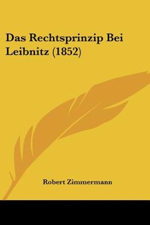 Das Rechtsprinzip Bei Leibnitz (1852) image number 0