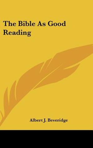 The Bible as Good Reading image number 0