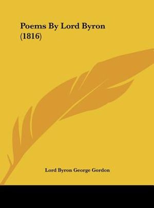 Poems by Lord Byron (1816) image number 0