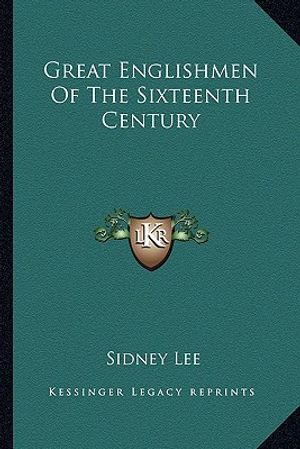 Great Englishmen of the Sixteenth Century image number 0