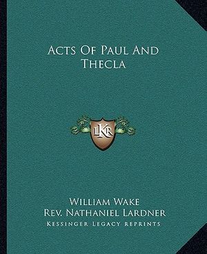 Acts of Paul and Thecla image number 0