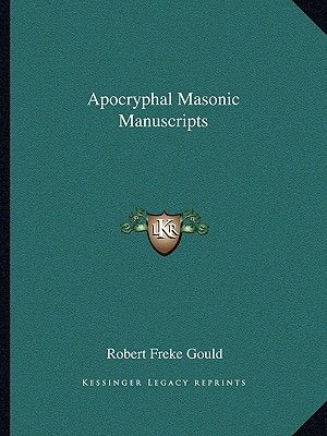 Apocryphal Masonic Manuscripts image number 0
