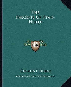 The Precepts of Ptah-Hotep image number 0