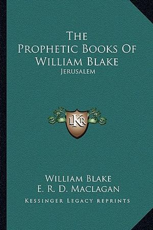 The Prophetic Books of William Blake: Jerusalem image number 0