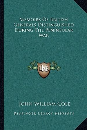 Memoirs of British Generals Distinguished During the Peninsular War image number 0