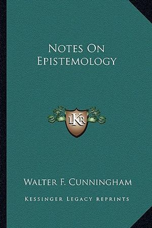 Notes On Epistemology image number 0
