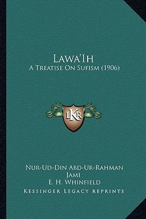 Lawa'ih: A Treatise on Sufism (1906) image number 0