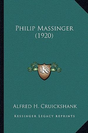 Philip Massinger (1920) image number 0