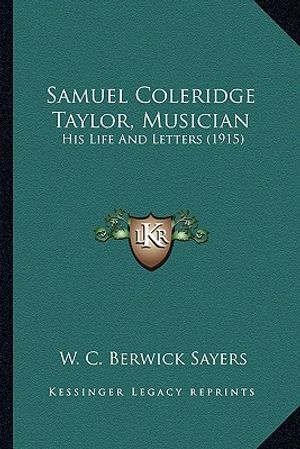 Samuel Coleridge Taylor, Musician: His Life and Letters (1915) image number 0
