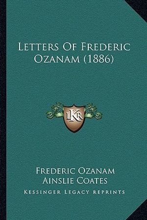 Letters of Frederic Ozanam (1886) image number 0