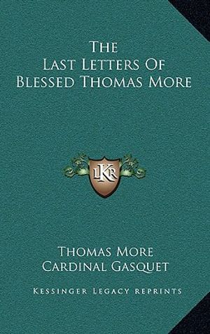 The Last Letters of Blessed Thomas More image number 0