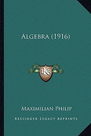 Algebra (1916) image number 0